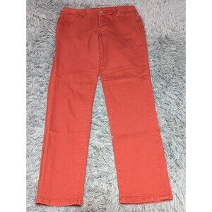 Jag Jeans Girlfriend Womens Size 6 6/28 Mid Rise‎ Stretch Redwood Measures 32x29